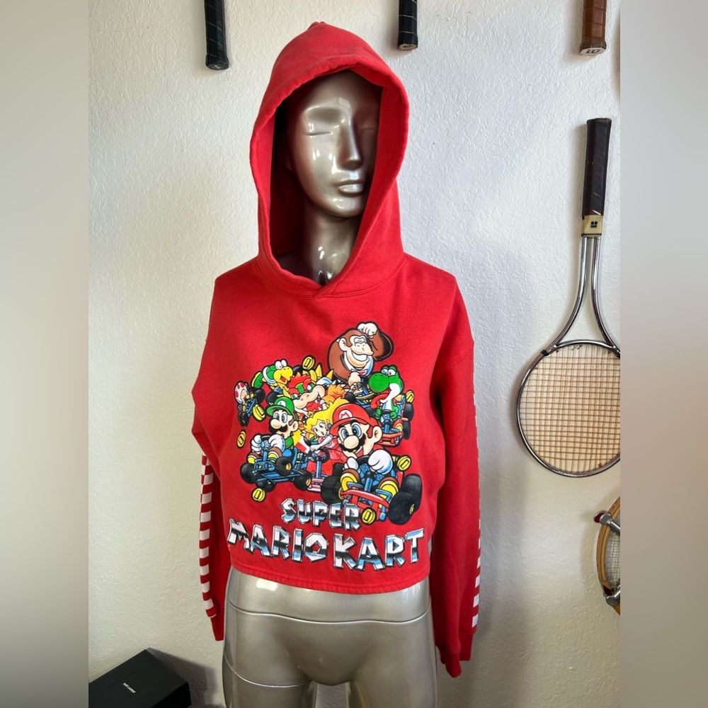 Super Mario Kart Hoodie Forever 21 Cropped
